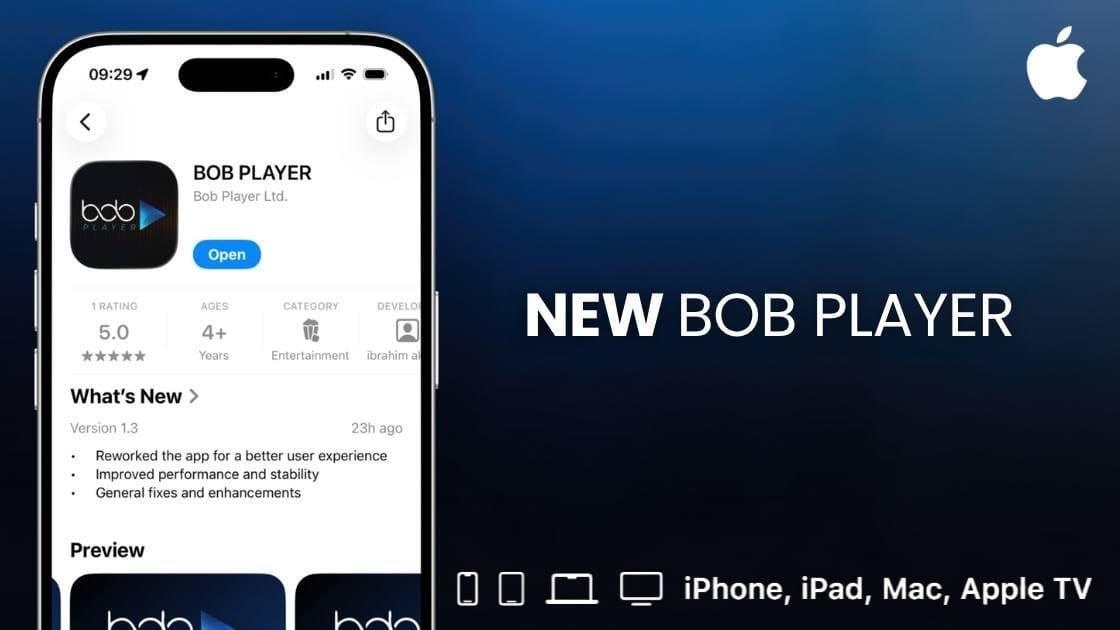 BOB Player for iOS screenshot